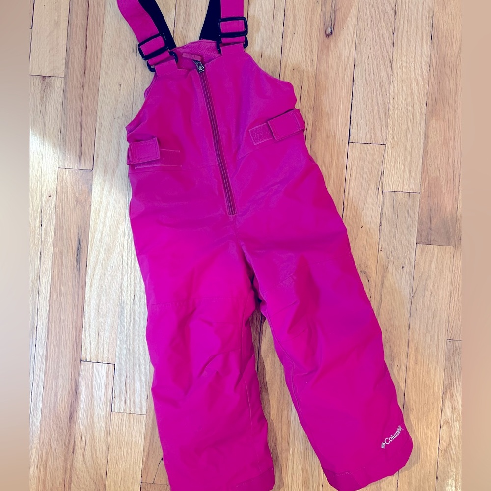 EUC Toddler 3T Columbia Snow Bibs